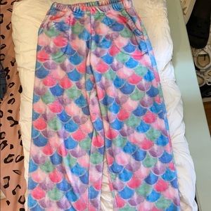 fuzzy pj pants